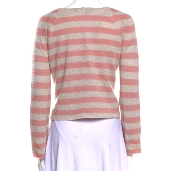 360 Cashmere - 100% Cashmere stripped sweater - xs - Picture 2 of 3